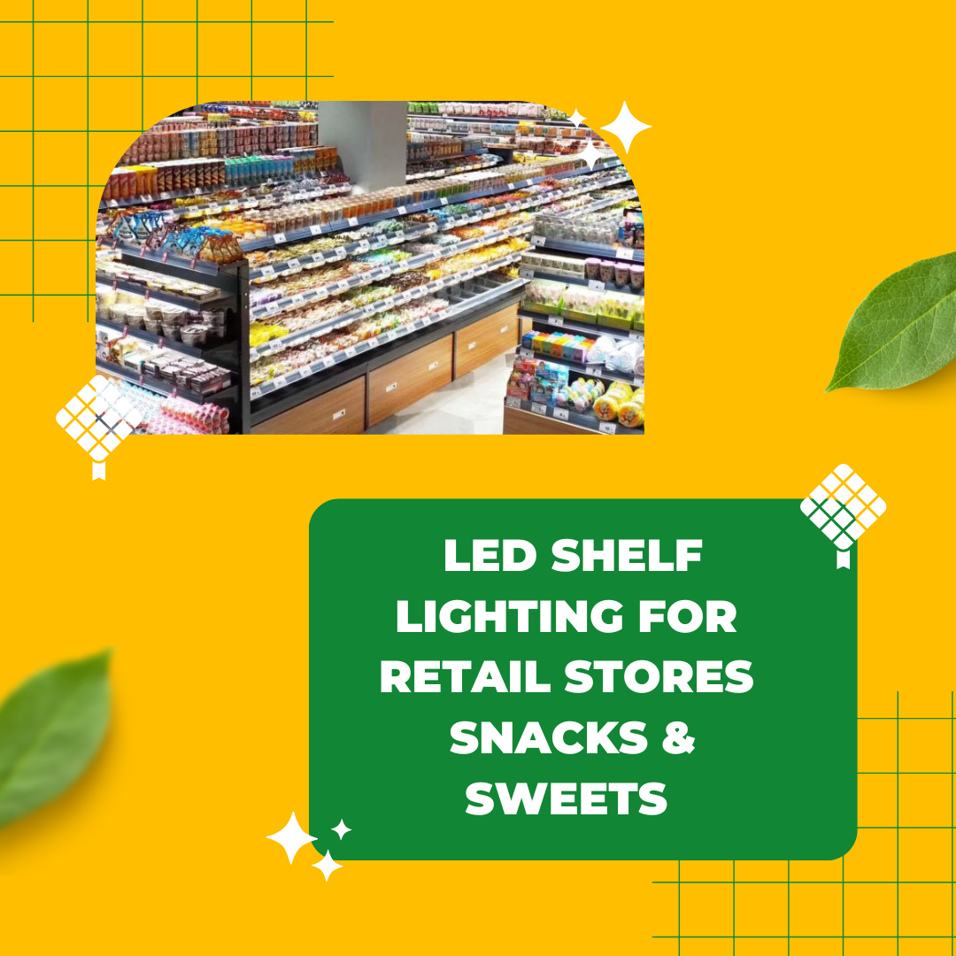 Laidishine for retail shops shelf lighting