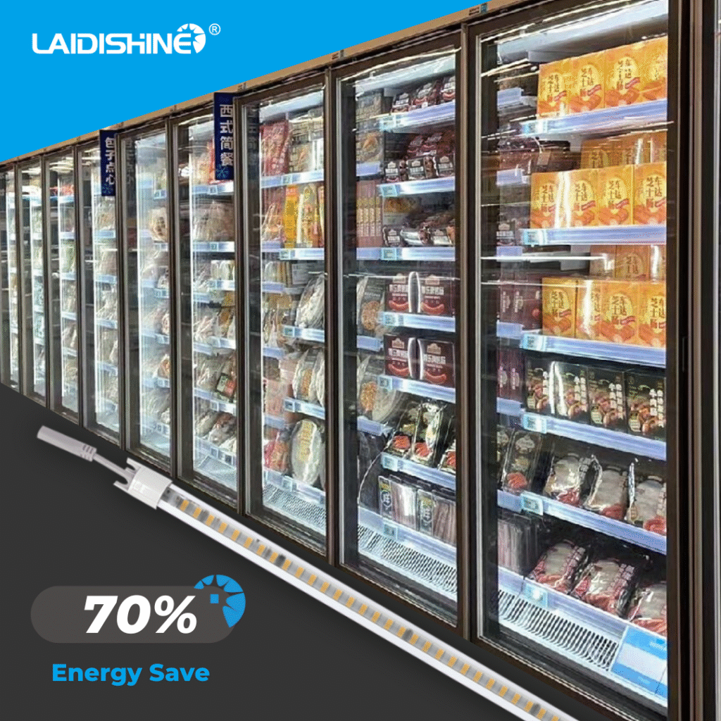 Laidishine's Refrigerated Showcases Lighting