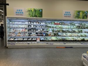 슈퍼마켓 오픈 쇼케이스 Layishine LED 조명