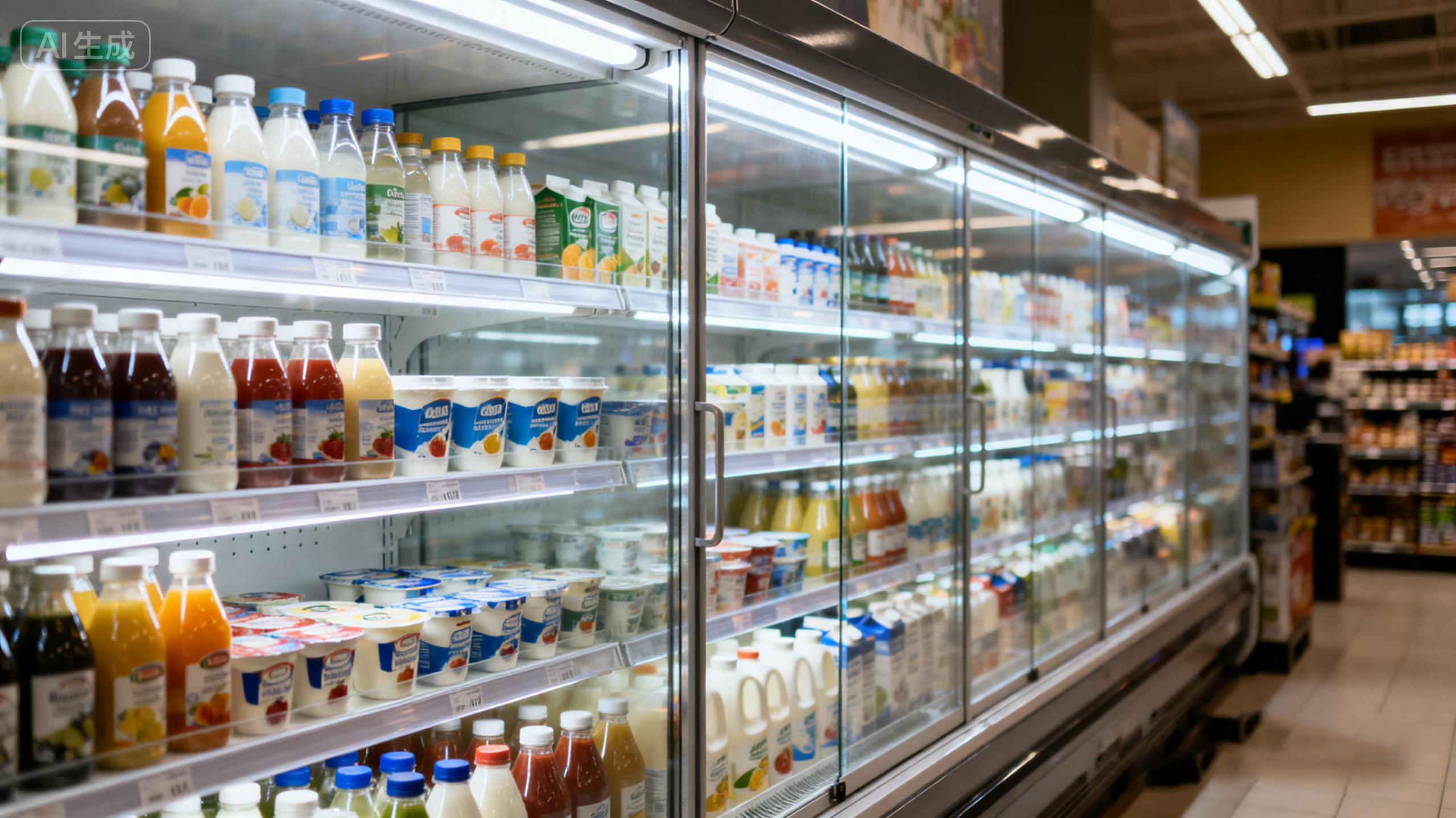 Đèn Trong Khu Sữa Lạnh