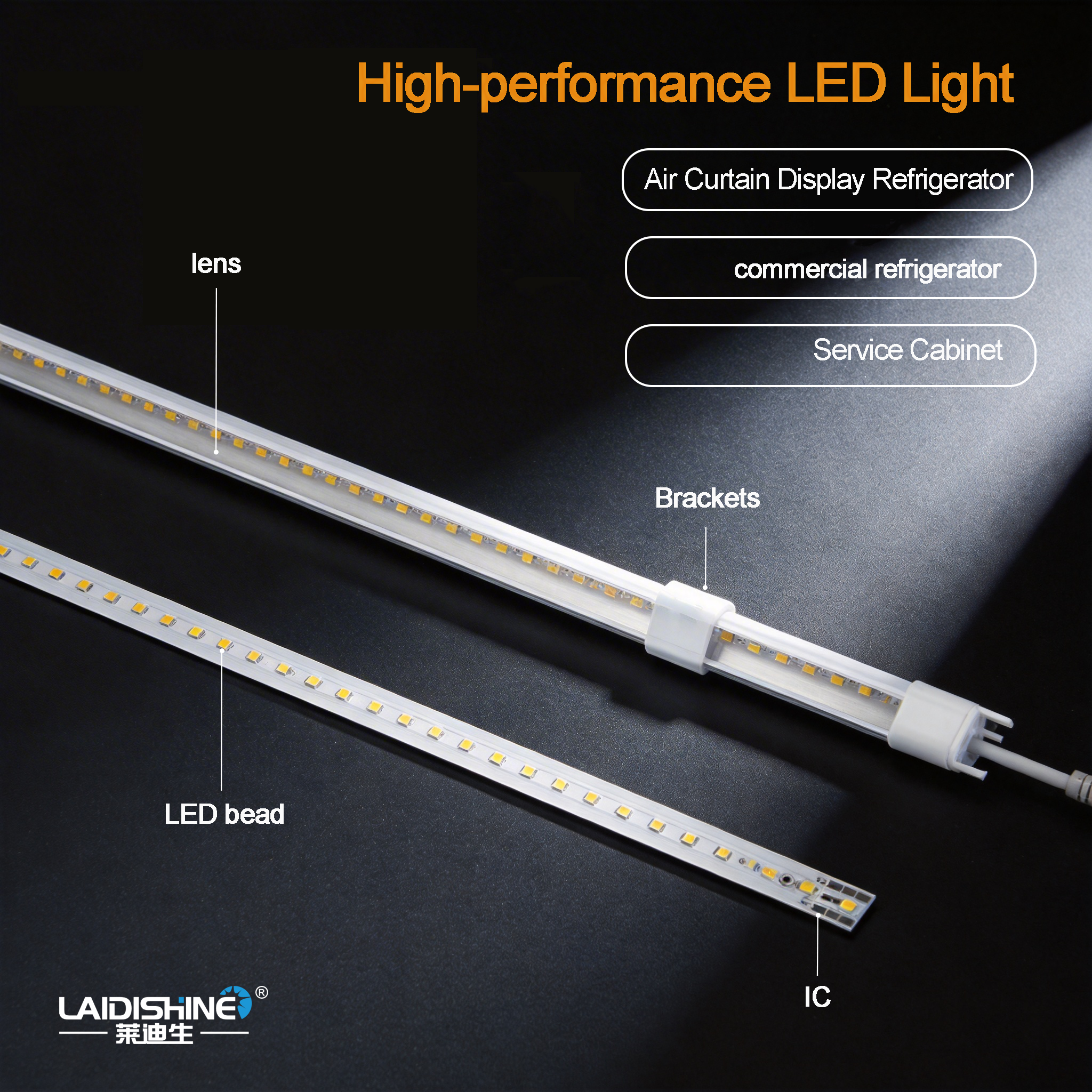 Kommerzielles LED-Licht mit hoher Permanenz