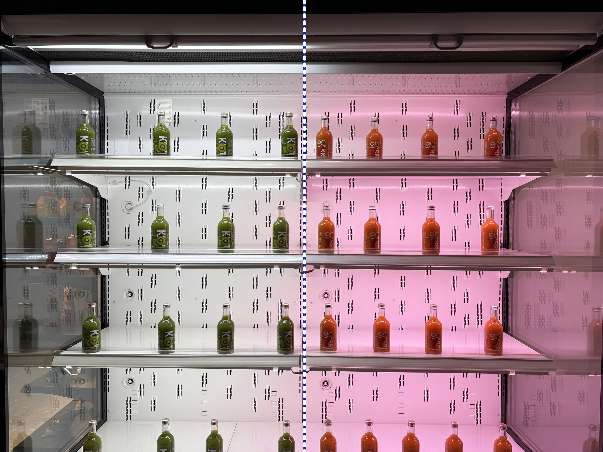 Air Curtain Cabinets Light