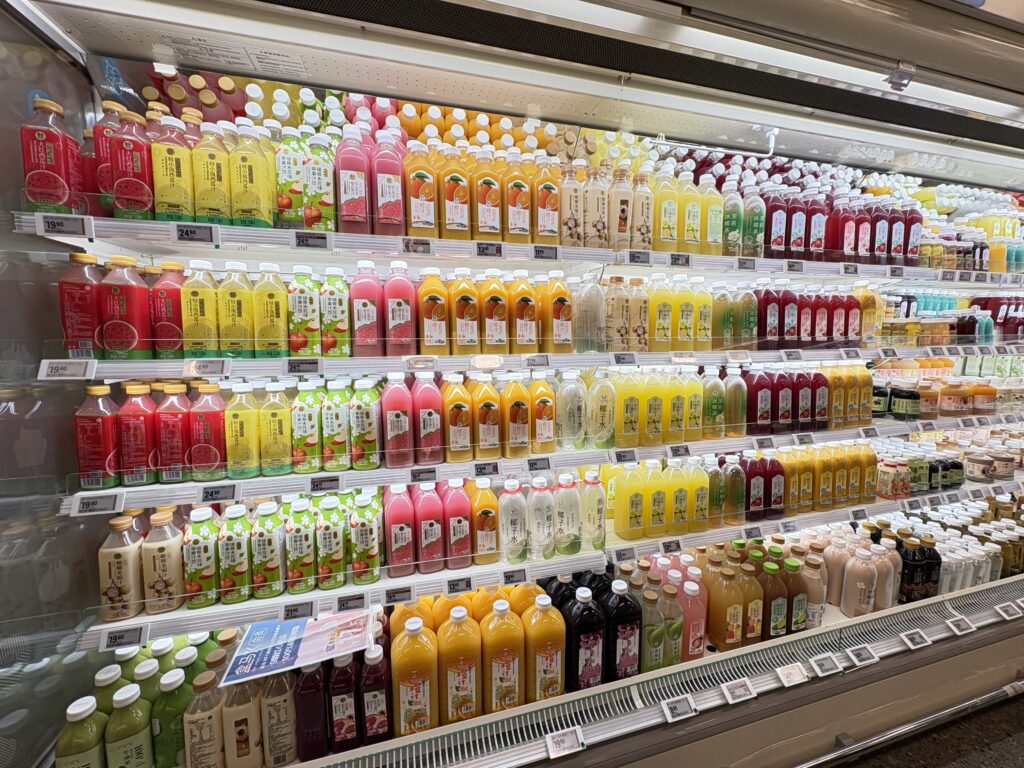 Drink Shelf Lighting At Freshippo