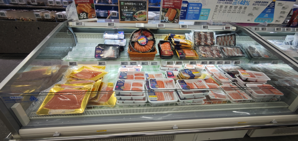 Frozen Food Lighting Effect