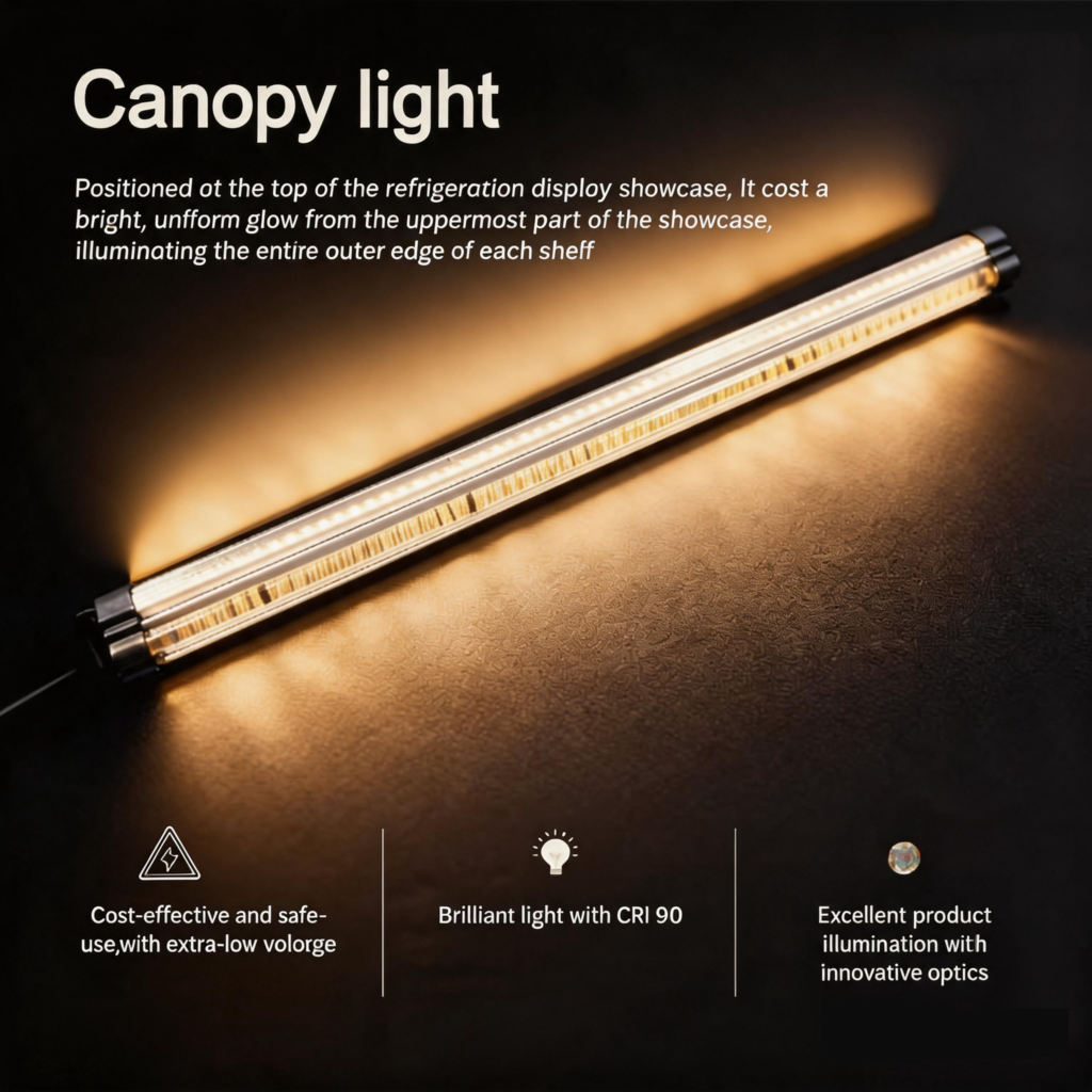 Canopy Light For Retail Refrigerator With Long Lifespan CNP Serie